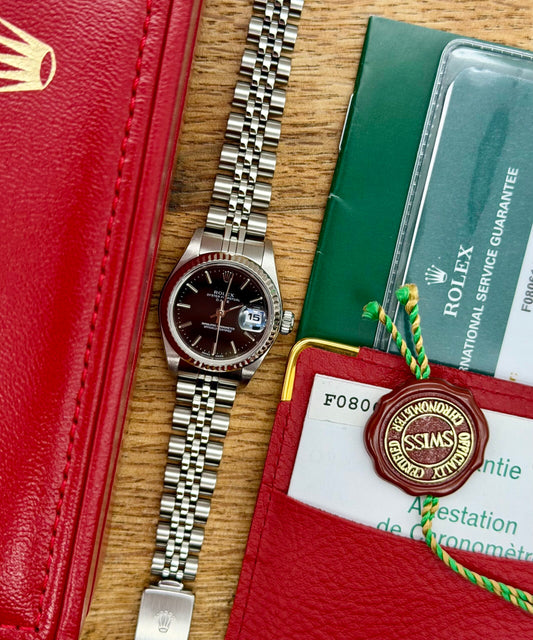 Rolex Date 79174 Jubilee Lady full set 2005