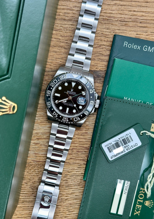 Rolex Gmt II 116710ln full set 2012