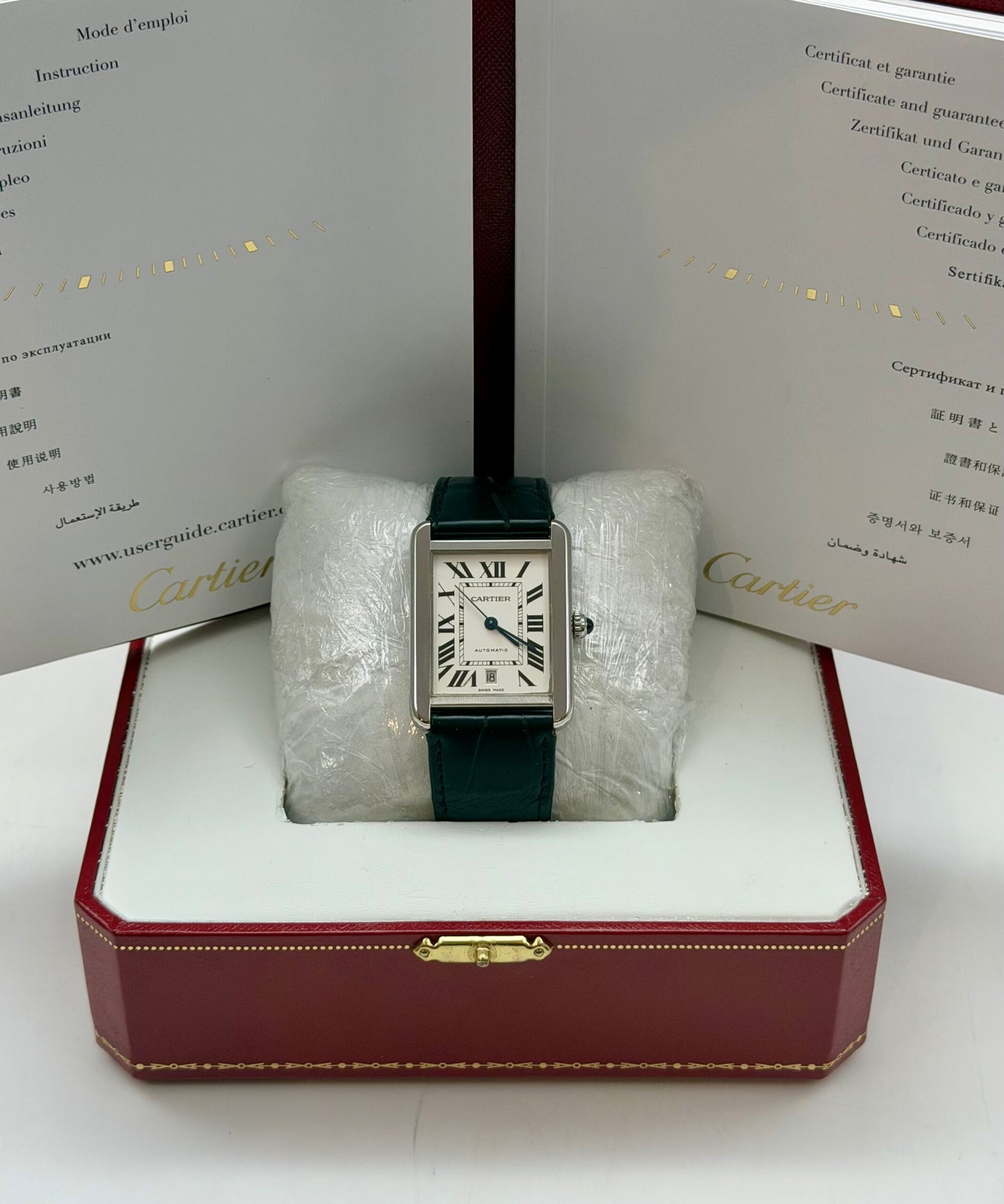 Cartier Tank XL 3515 full set 2013