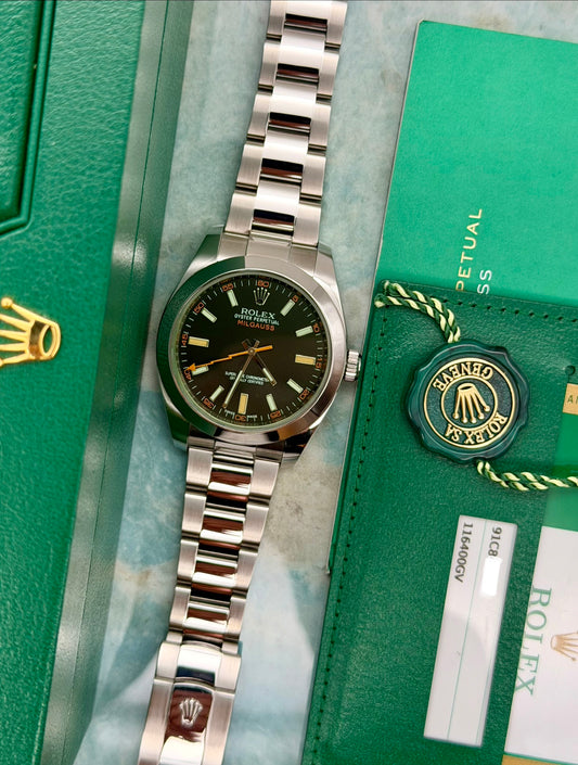 Rolex Milgauss 116400GV full set 2018