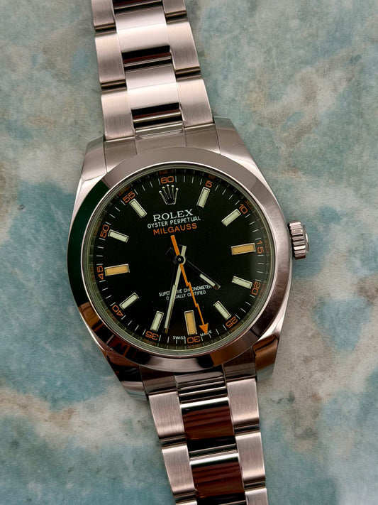 Rolex Milgauss 116400GV full set 2018