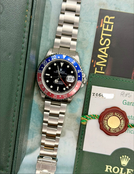 Rolex Gmt II 16710 Pepsi full set 2003